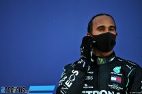 Hamilton vows not to give stewards an “excuse” to ban him