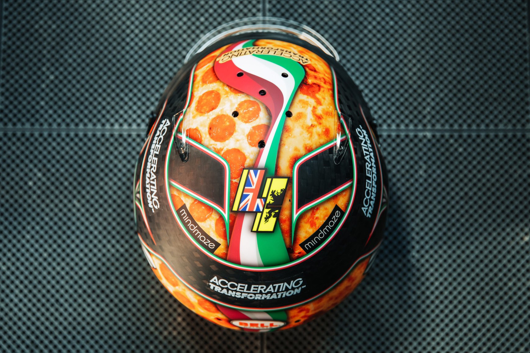 Lando Norris 2020 Italian Grand Prix helmet