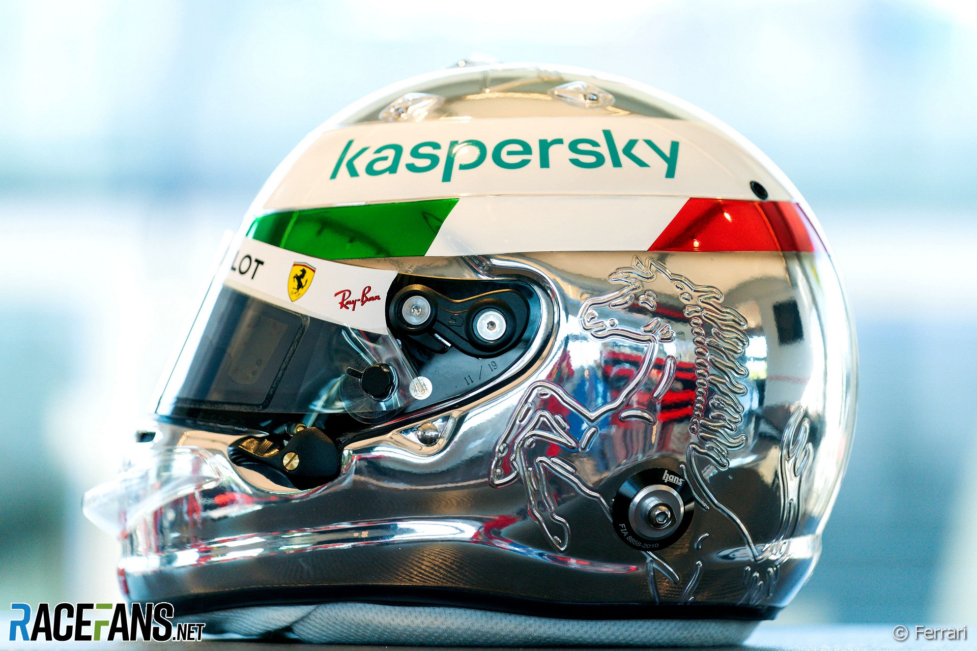 Sebastian Vettel 2020 Italian Grand Prix helmet