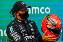 Hamilton and Mercedes equal two major F1 records in one race