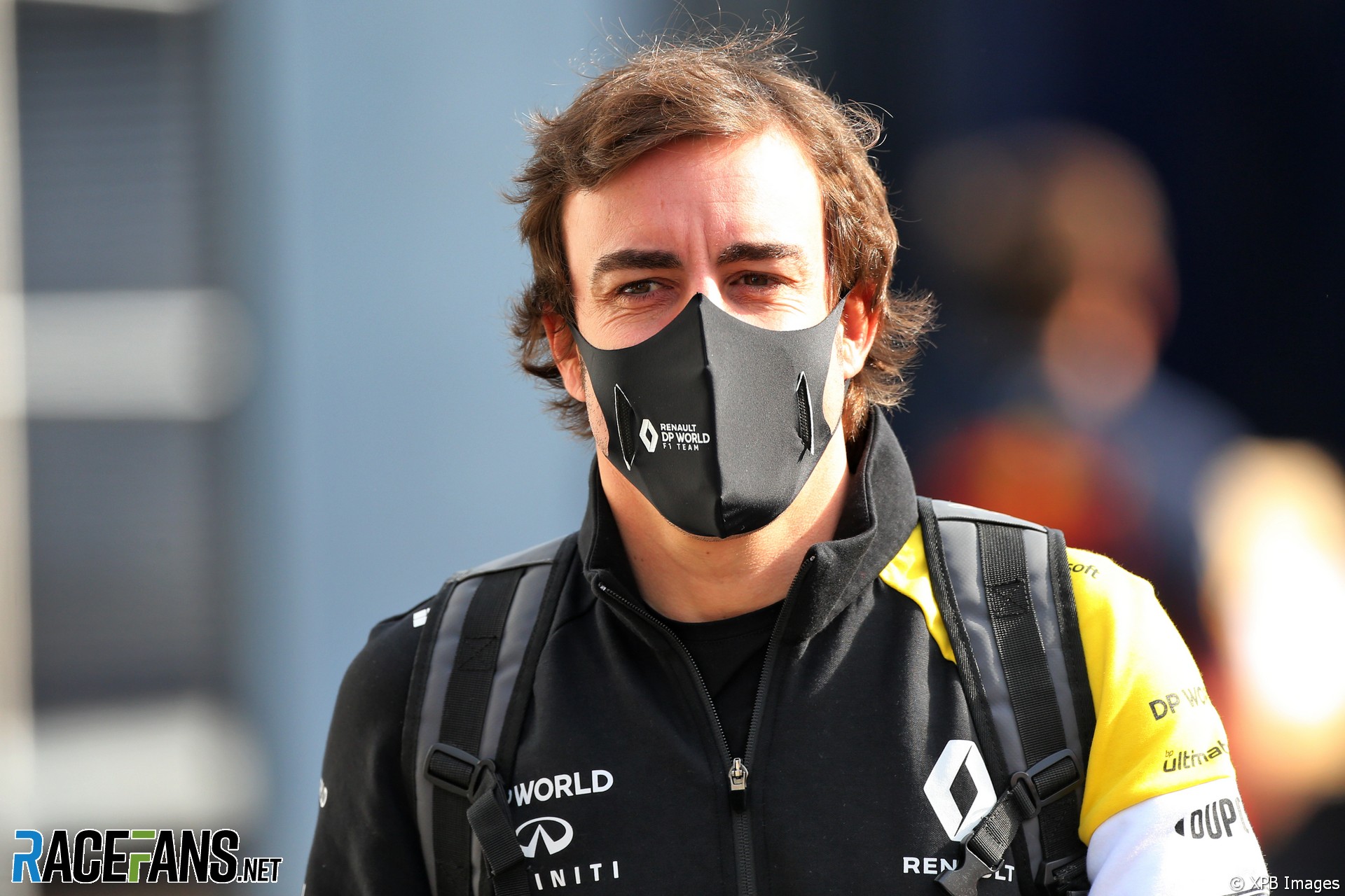 Fernando Alonso, Renault, Imola, 2020