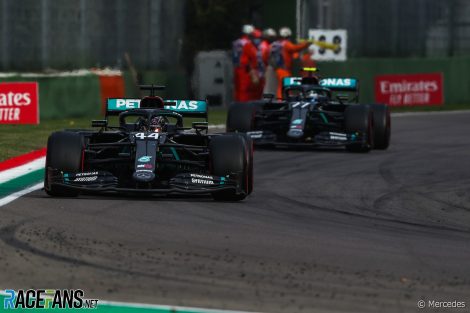 Lewis Hamilton, Mercedes, Imola, 2020