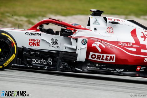 Robert Kubica, Alfa Romeo, Circuit de Catalunya, 2021