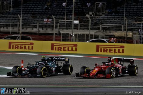Sebastian Vettel, Charles Leclerc, Bahrain International Circuit, 2021