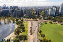 Turn 13 changes, Albert Park, Melbourne, 2021