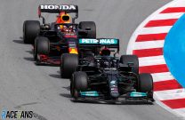 Lewis Hamilton, Max Verstappen, Circuit de Catalunya, 2021