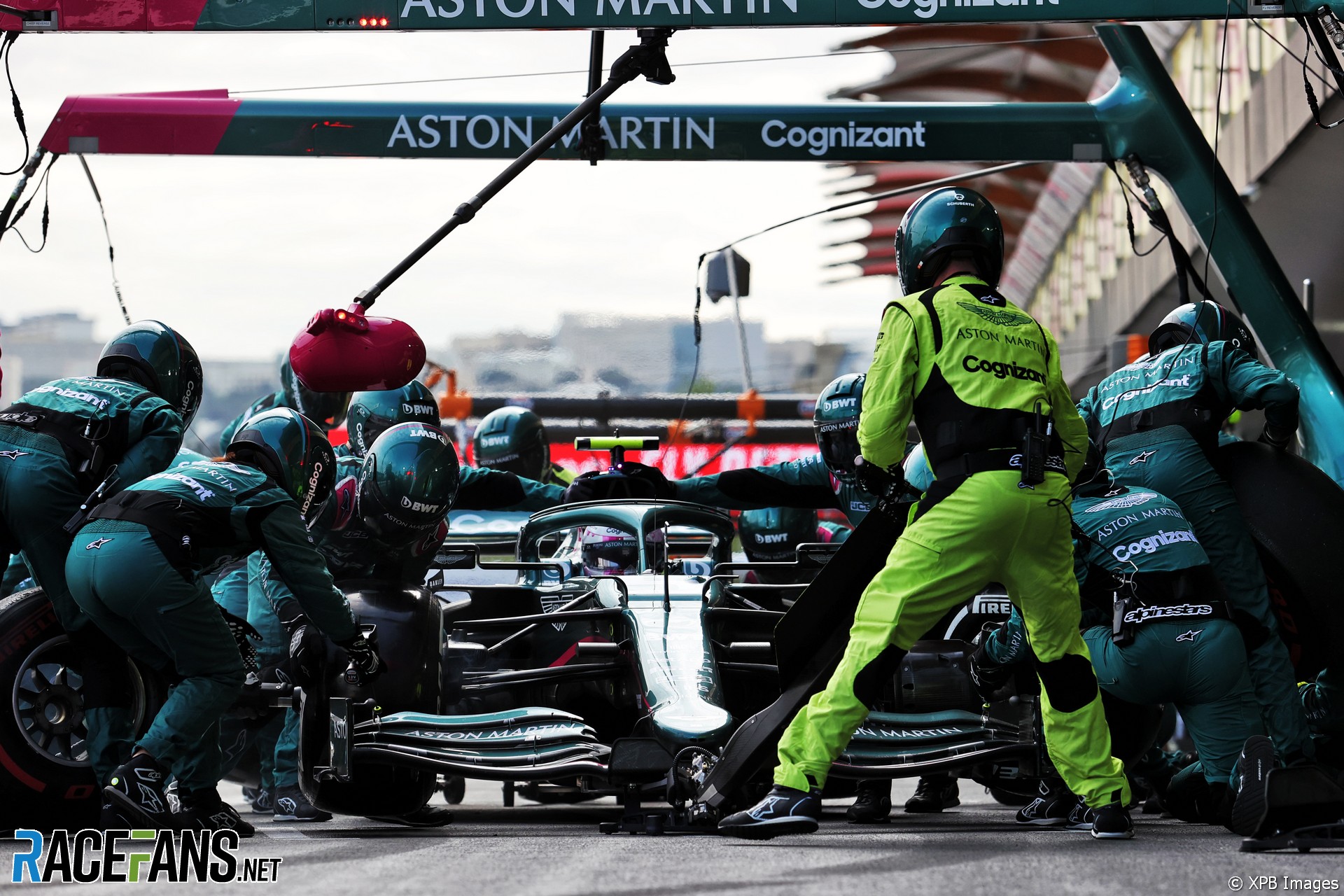 Sebastian Vettel, Aston Martin, Baku City Circuit, 2021
