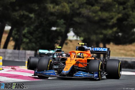 Lando Norris, McLaren, Paul Ricard, 2021