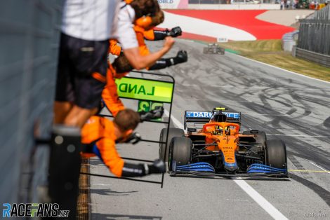 Lando Norris, McLaren, Red Bull Ring, 2021