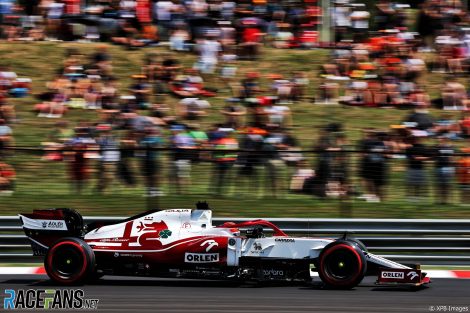 Kimi Raikkonen, Alfa Romeo, Hungaroring, 2021