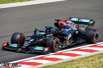 Hamilton on pole as Mercedes confine Verstappen to second-row start