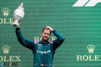 Vettel’s disqualification stands as Aston Martin drop appeal bid