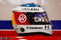 Mick Schumacher wears father’s original helmet design for Belgian GP