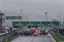 Belgian Grand Prix suspended due to heavy rain