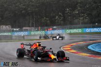 “Not how you want to win” admits Verstappen as no racing laps are run at Spa