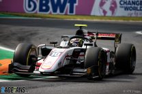 Pourchaire runs away with F2 win after hectic race