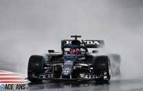 Gasly leads wet final practice session at Istanbul