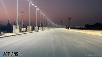 Jeddah Corniche Circuit construction work