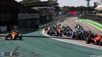 Norris: lap one clash with Sainz “benefited them a lot more than us”