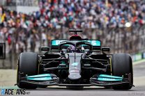Hamilton leads Verstappen in only practice session before qualifying