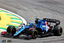 Fernando Alonso, Alpine, Interlagos, 2021