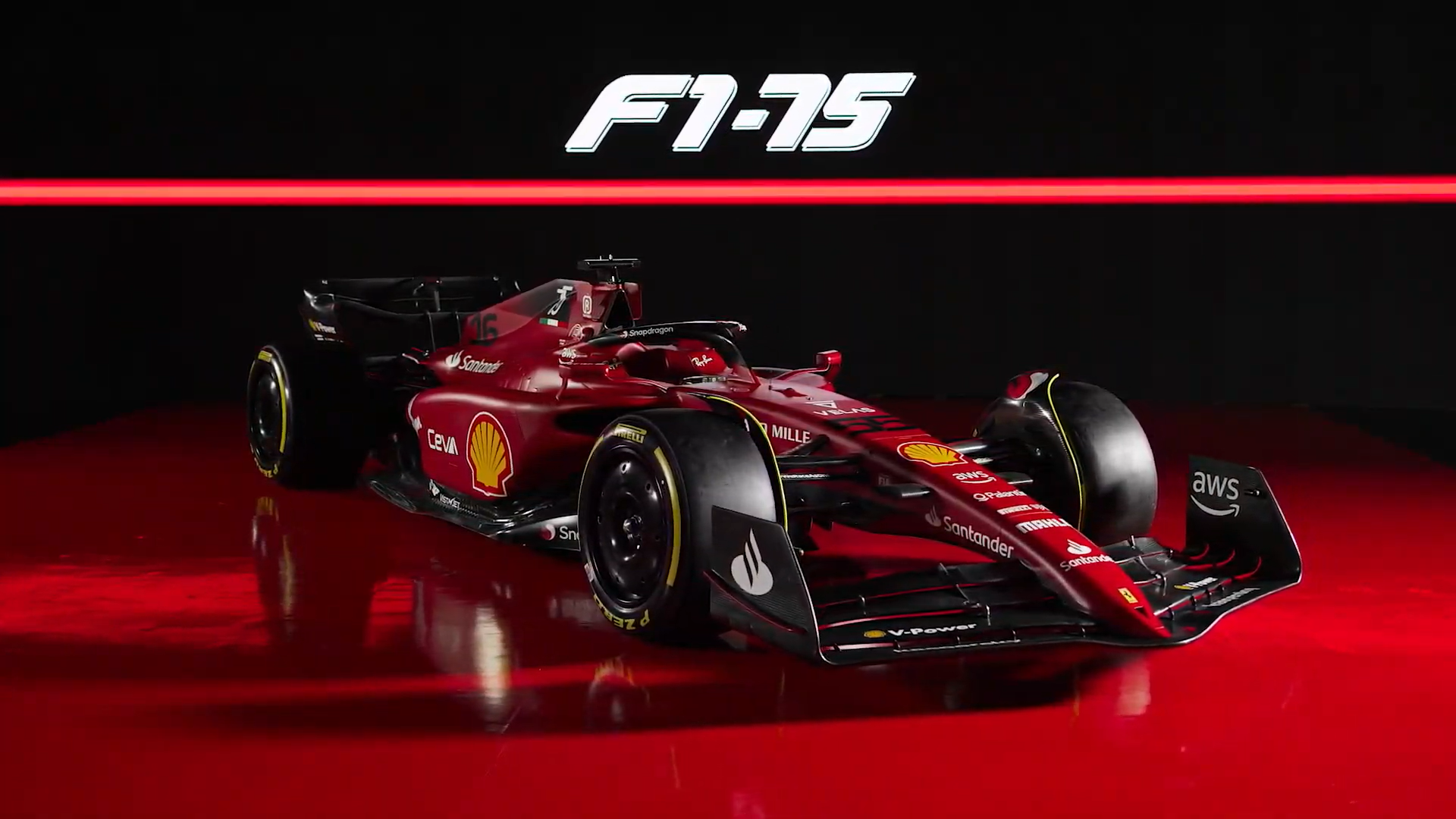 Ferrari F175 launch, 2022