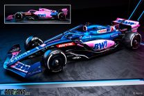 First pictures: Alpine reveal two liveries for 2022 F1 season