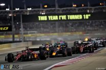 Race start, Bahrain International Circuit, 2022