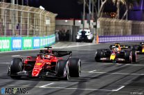 Transcript: How Verstappen fought Leclerc on his radio and on the track in Jeddah