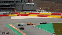 Track changes at the chicane, Spa-Francorchamps, 2022