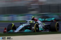 Hamilton says overheating stopped him fighting Russell for third place