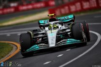 Lewis Hamilton, Mercedes, Albert Park, 2022