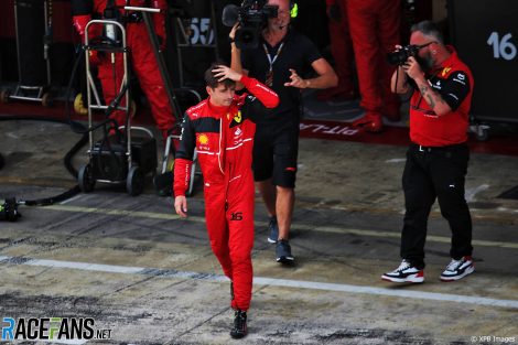 Charles Leclerc, Ferrari, Circuit de Barcelona-Catalunya, 2022