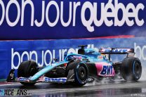 Alonso narrowly leads Gasly and Vettel in wet final practice at Montreal