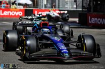 Latifi given penalty point after passing 12 blue flag light panels in front of Gasly