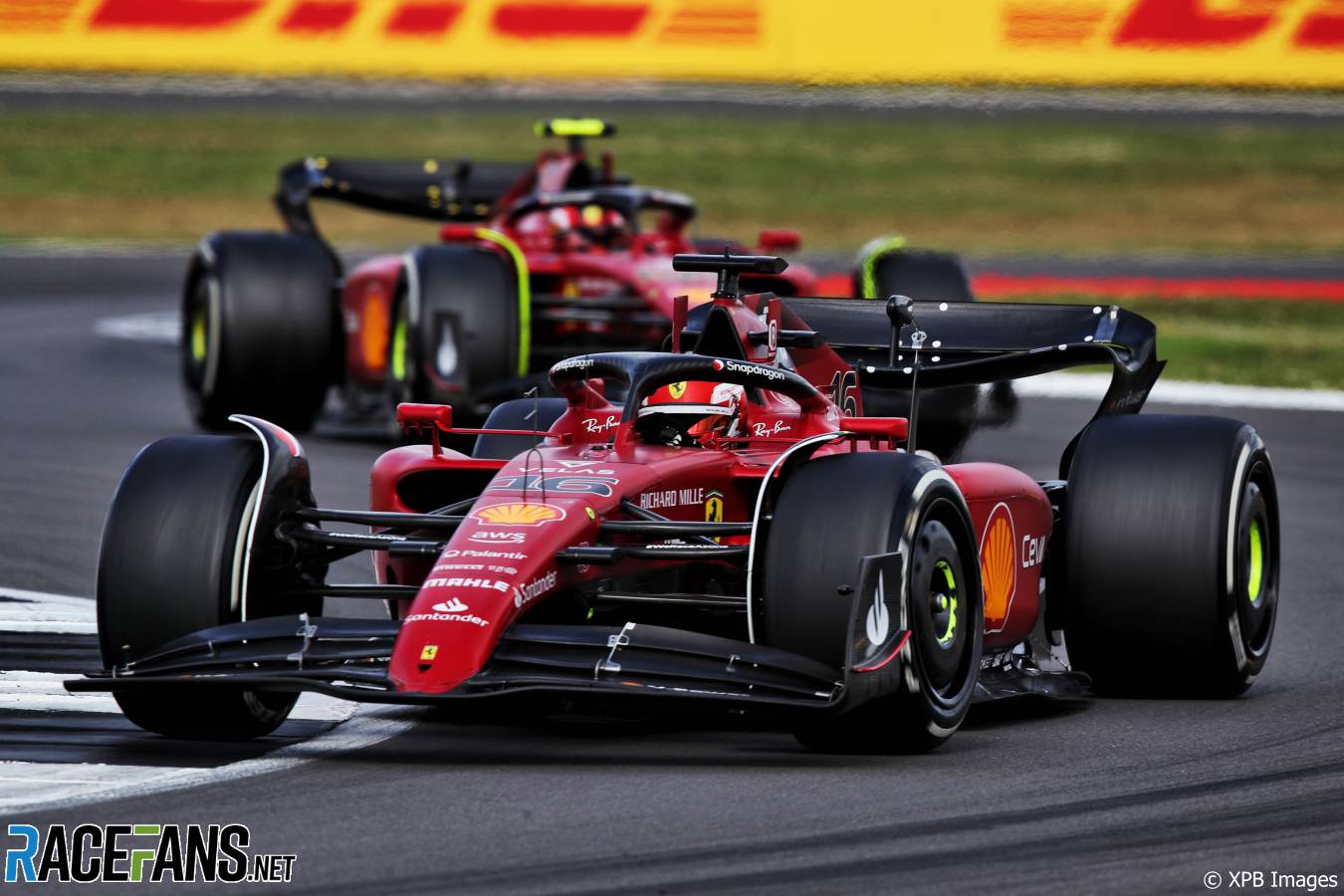 Charles Leclerc, Ferrari, Silverstone, 2022