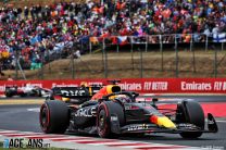 Verstappen spins and wins from 10th on grid as Ferrari pair finish off the podium