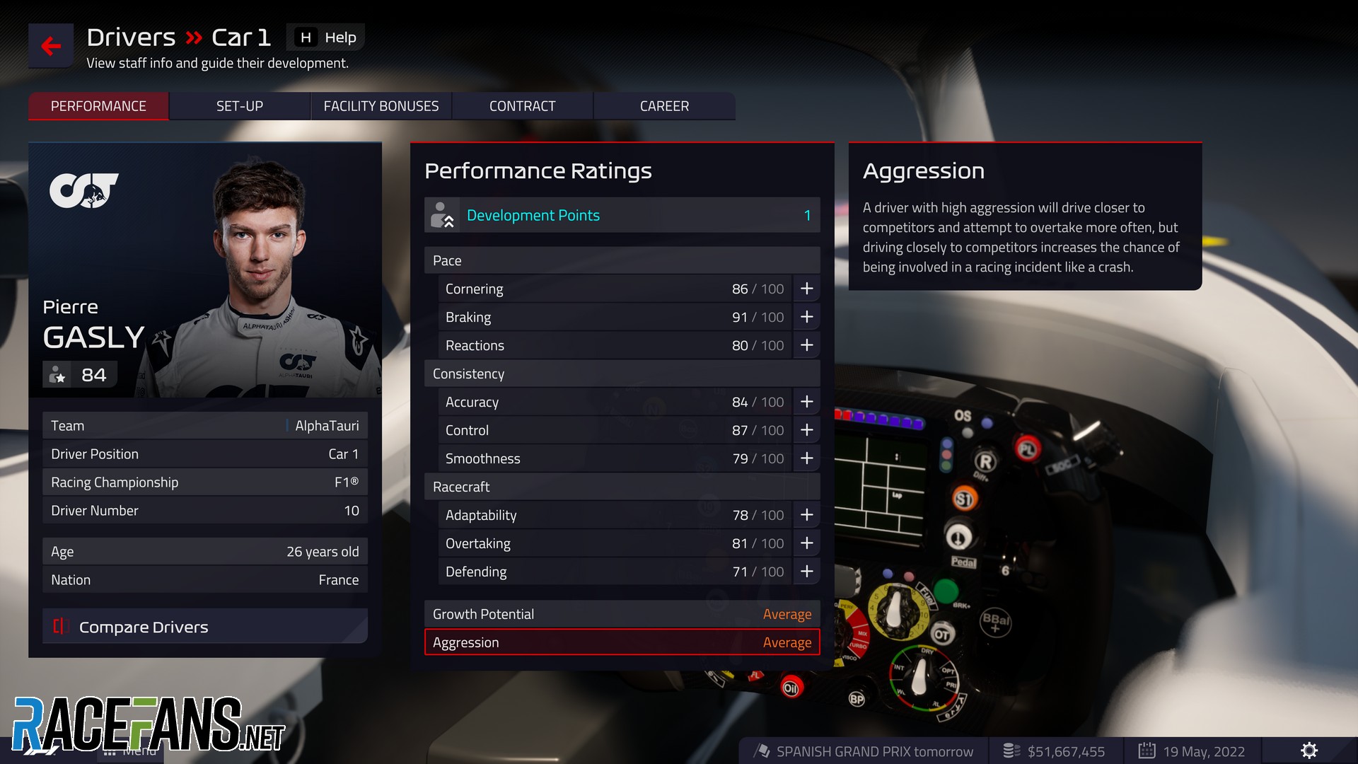 F1 Manager 22 screenshot