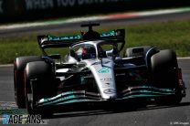 George Russell, Mercedes, Monza, 2022