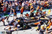 McLaren pit stop practice, Red Bull, Spa-Francorchamps, 2022