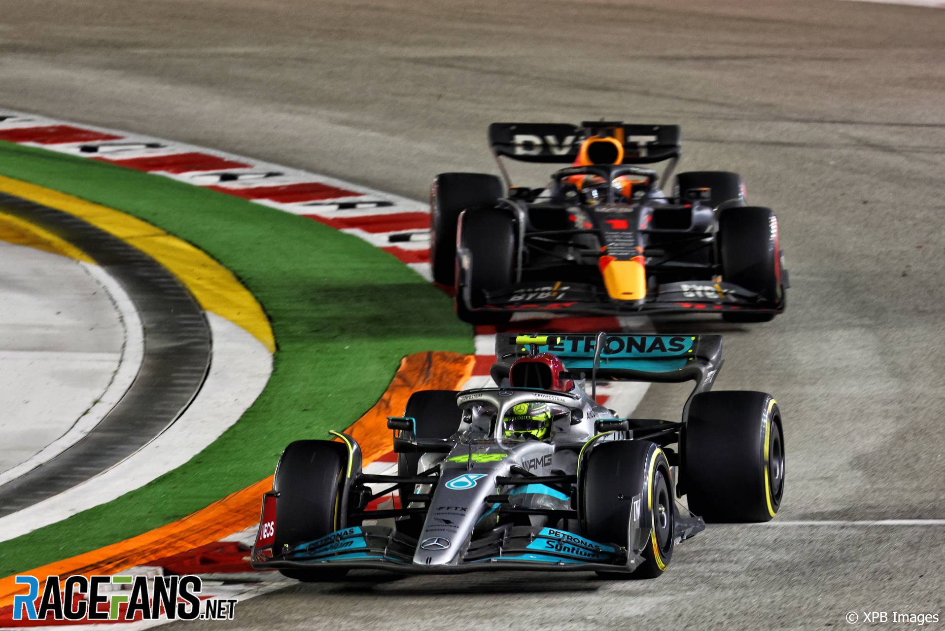 Lewis Hamilton, Mercedes, Singapore, 2022