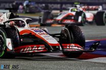 Haas infuriated by third black-and-orange flag for Magnussen
