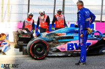 Power unit change but no grid penalty for Ocon after fire