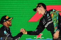 How many victory chances did Hamilton have in his first winless F1 season?